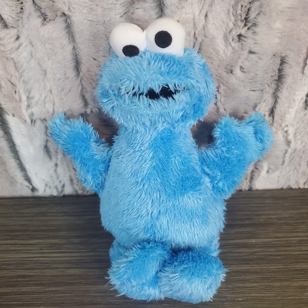 Sesame Street Cookie Monster 10" Plush 2013 Hasbro Stuffed Character Animal